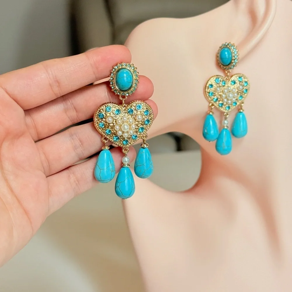 Anthropologie elegant turquoise